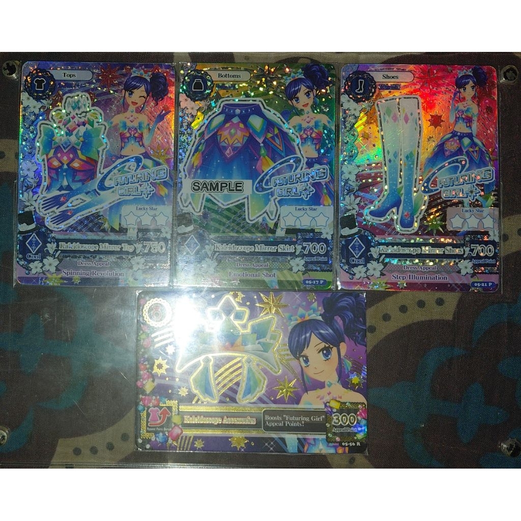aikatsu card premium kaleidoskop aoi