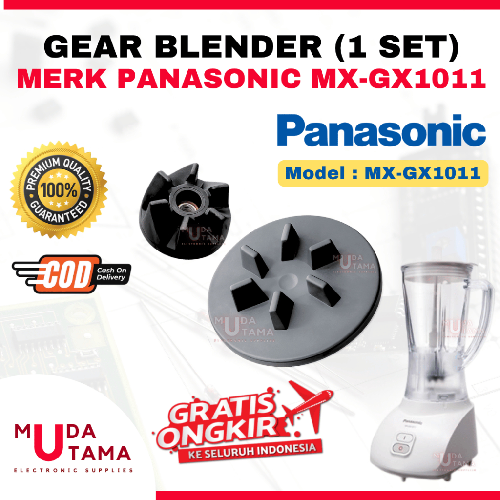 Karet Gear Blender PANASONIC MX-GX1011 / MX GX 1011 / MXGX1011 - Gear Pemutar Blender PANASONIC GX10