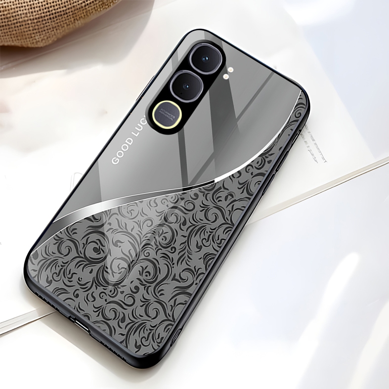 CL Softcase Glass For Vivo Y21D - Case Glass Vivo Y21D - Casing Kaca Y21D Terbaru - Casing Murah Viv