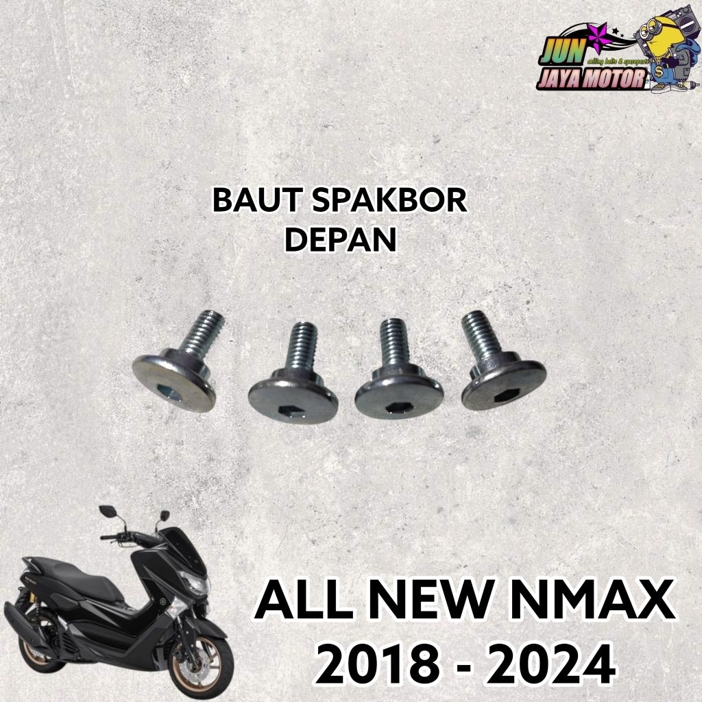 BAUT FULLSET BODY SPAKBOR DEPAN YAMAHA ALL NEW NMAX 2018 - 2024
