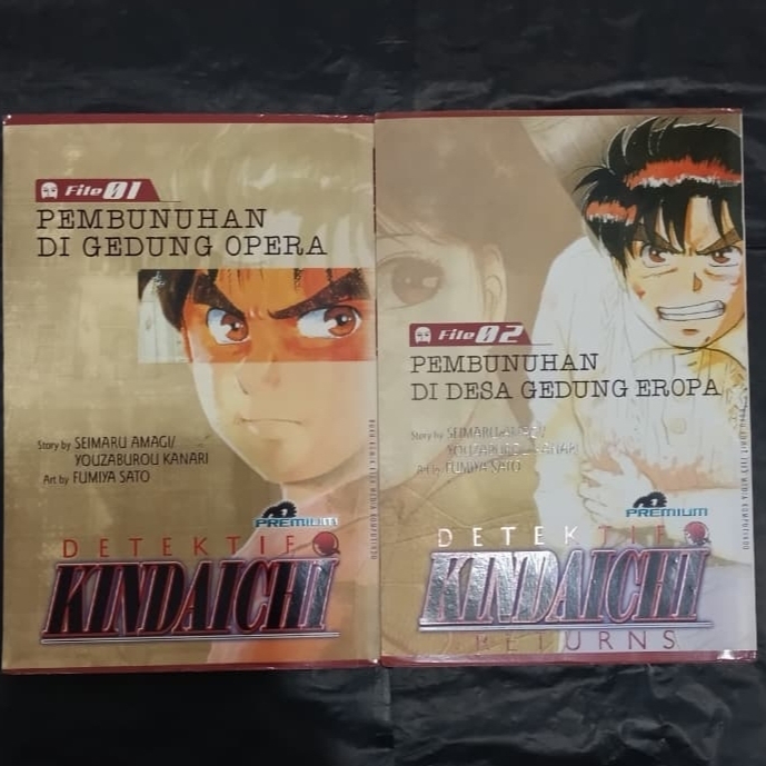 KOMIK DETEKTIF KINDAICHI PREMIUM VOL. 1 & 2 [RARE] SET B (PRELOVED) — DIJUAL 1 SET