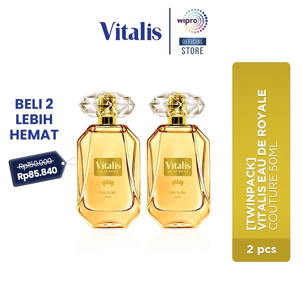 [Twinpack] Vitalis Eau de Royale Couture 50ml