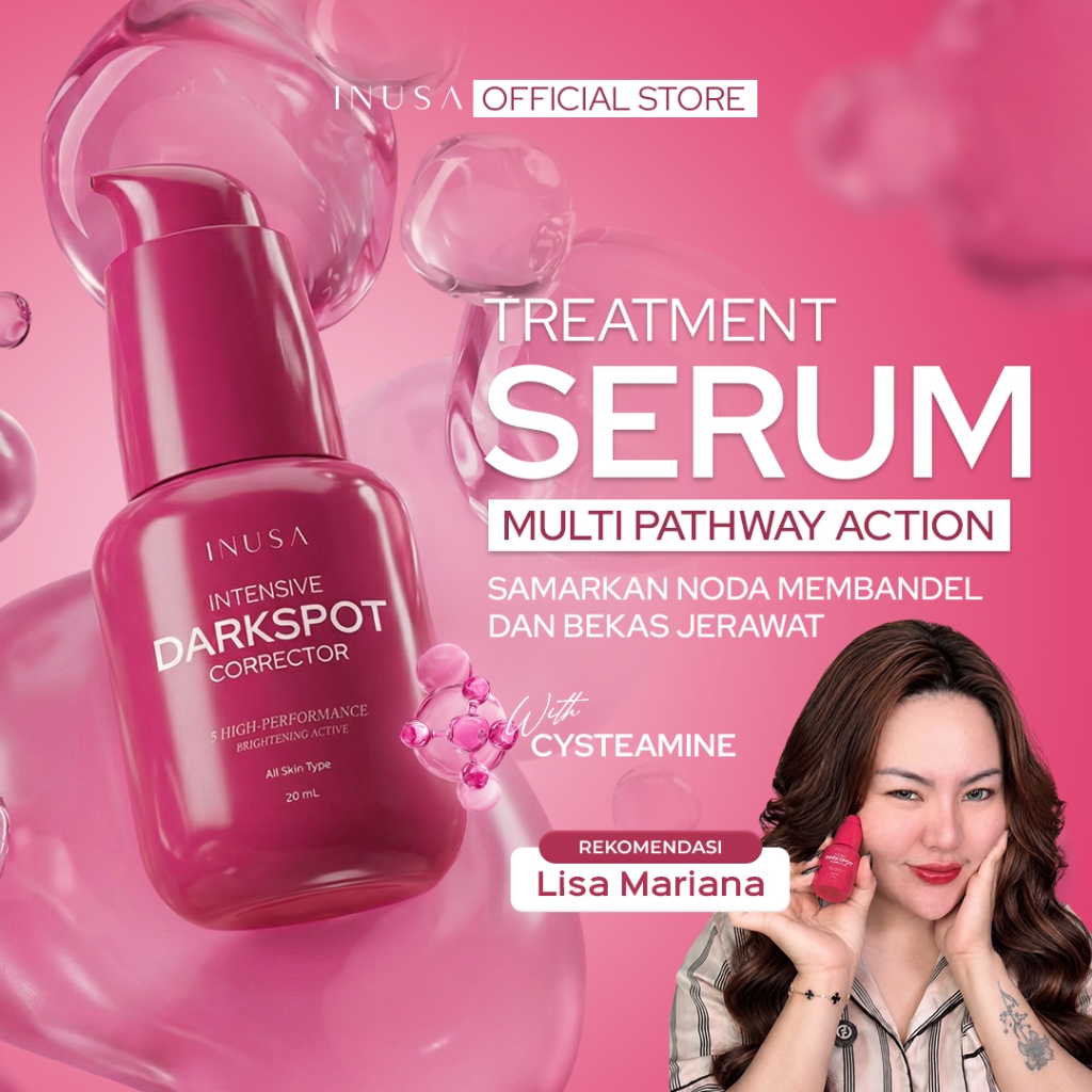 Inusa Intensive Darkspot Corrector Serum | Perawatan Intensif untuk Noda Hitam 20ml