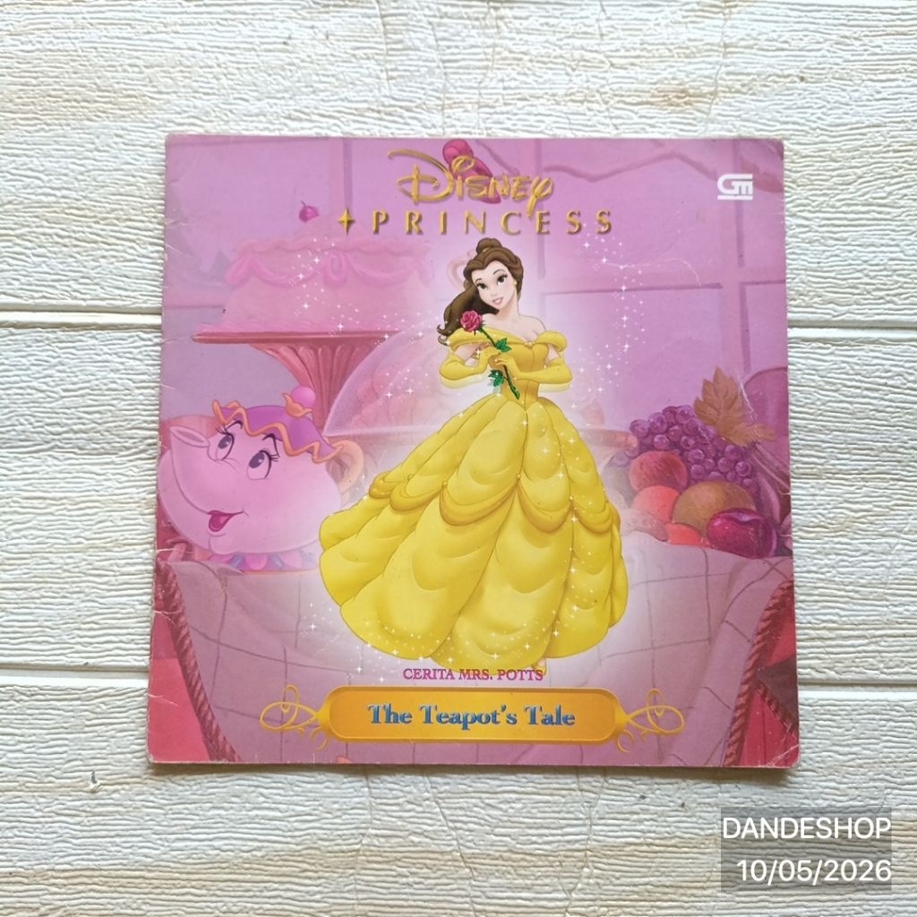 Disney Princess The Teapot's Tale - Cerita Mrs. Potts - Buku Cerita Anak