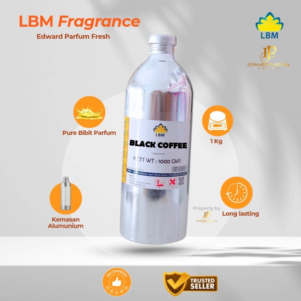 Bibit Parfum by LBM - Black Coffee Kemasan 1 Kg Segel