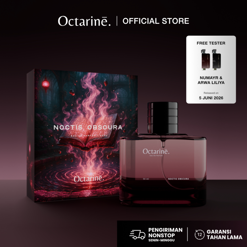 [ EXCLUSIVE RELEASE ] Octarine - Noctis Obscura Aroma Fresh Floral Sweet | Parfum Perfume Minyak Wan