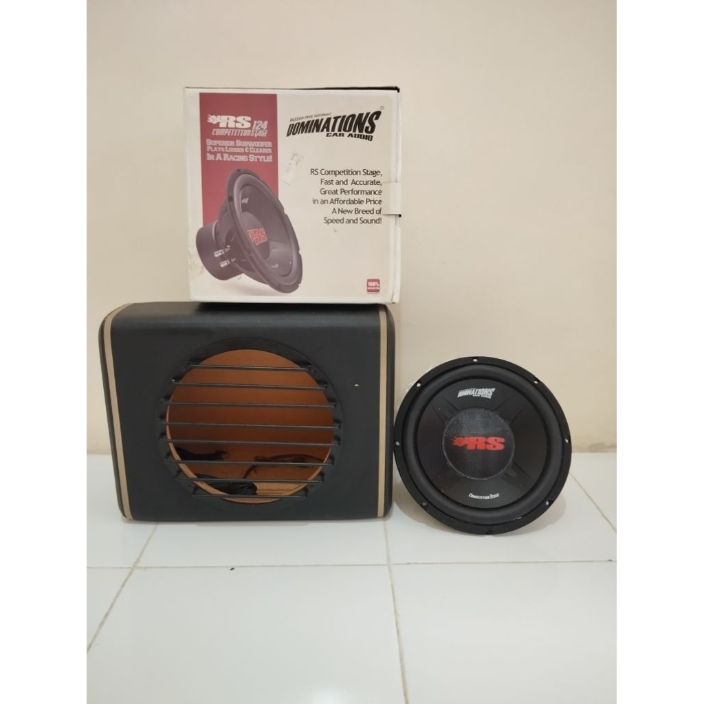 Subwoofer Dominations RS124