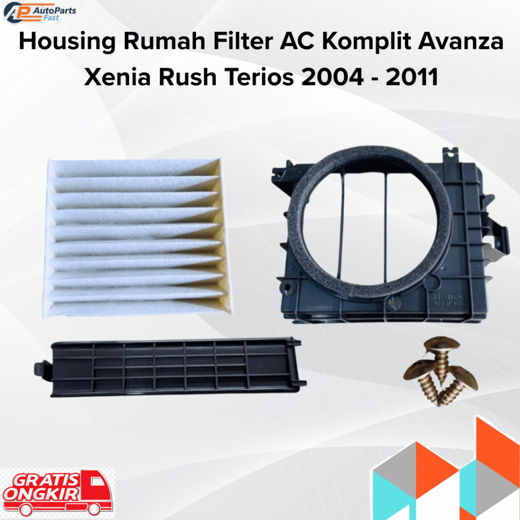 Housing Rumah Filter AC Komplit Avanza Xenia Rush Terios 2004 - 2011