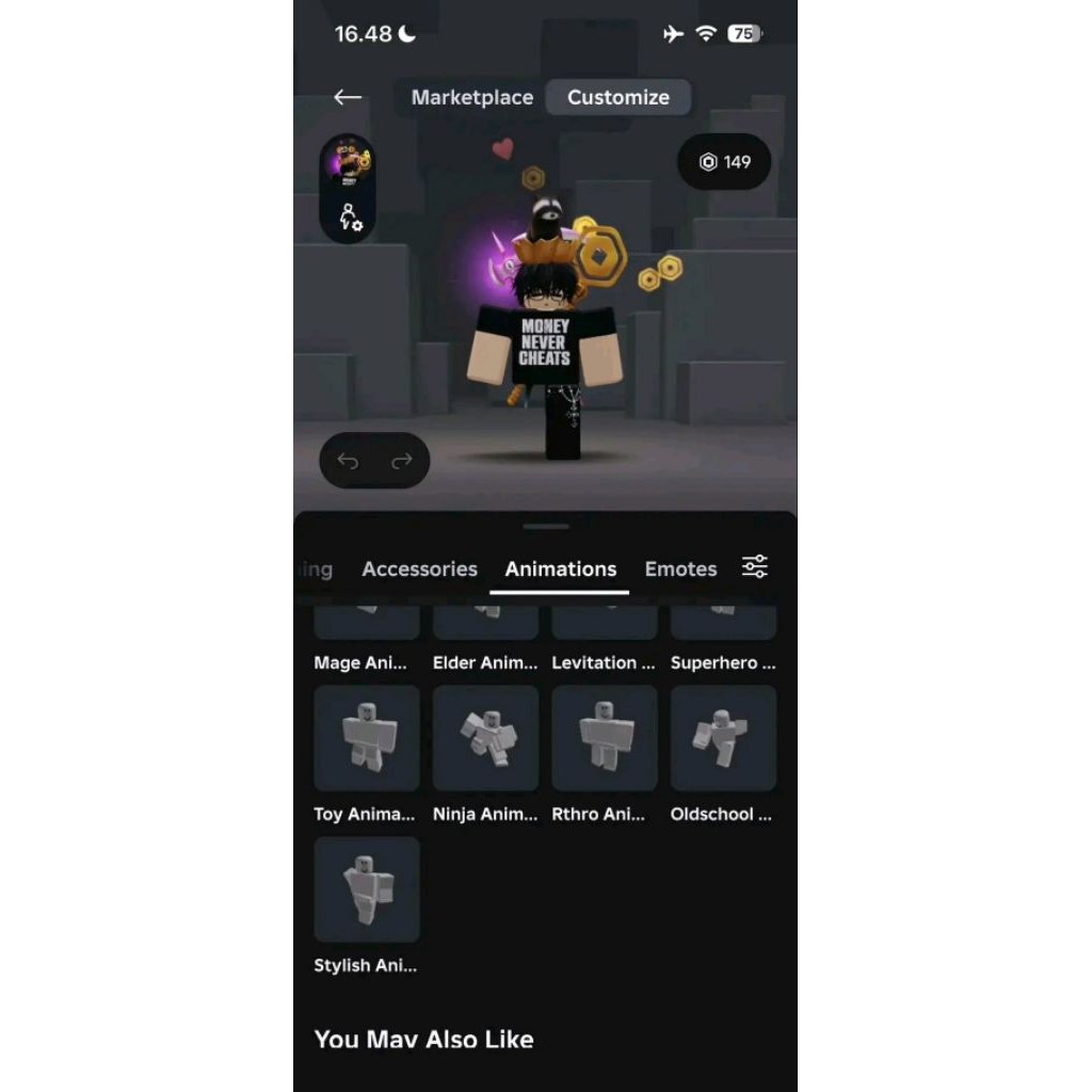 jual akun korblox hasil beli dan safe
