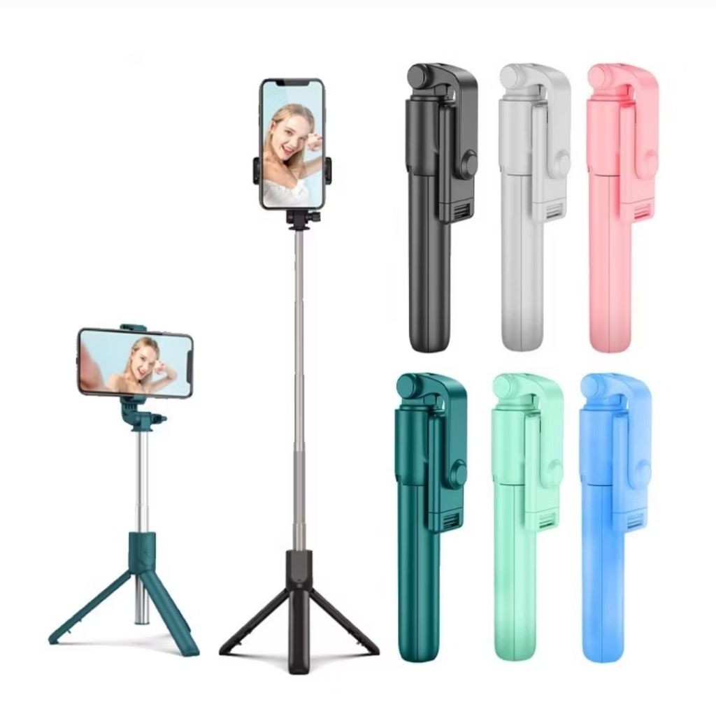 TONGSIS TRIPOD R1 MACARON DAN R1-S LED
SELFIE STICK TRIPOD BLUETOOTH REMOTE CONTROL /SELFIE STICK TR