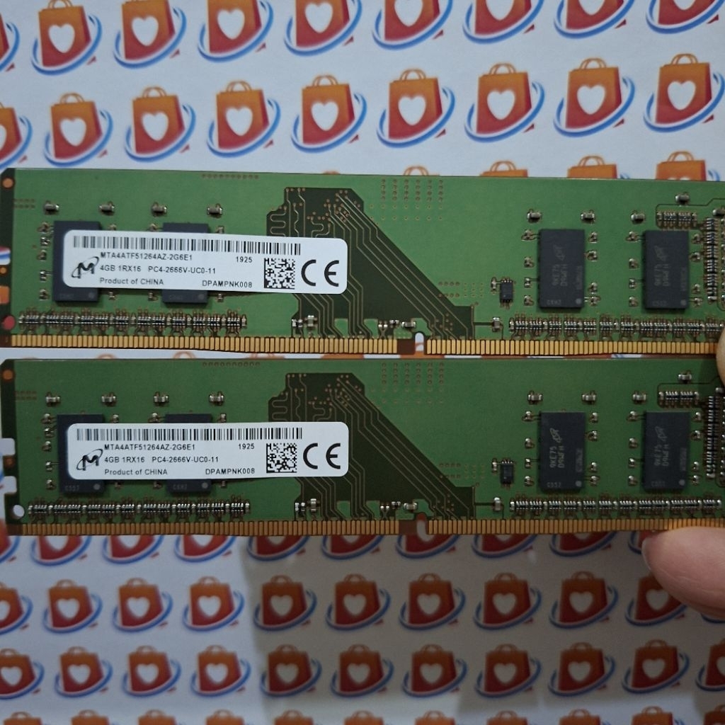 Micron DDR4 8GB (2x4GB) 2666Mhz