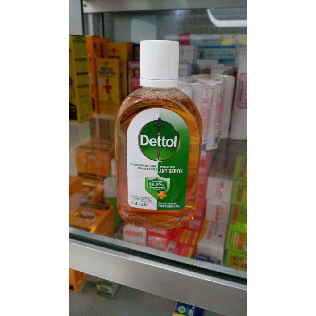 Dettol Antiseptik Cair 95ml - Membunuh 99,99% Kuman, Aman untuk Bayi, Desinfektan Serbaguna
