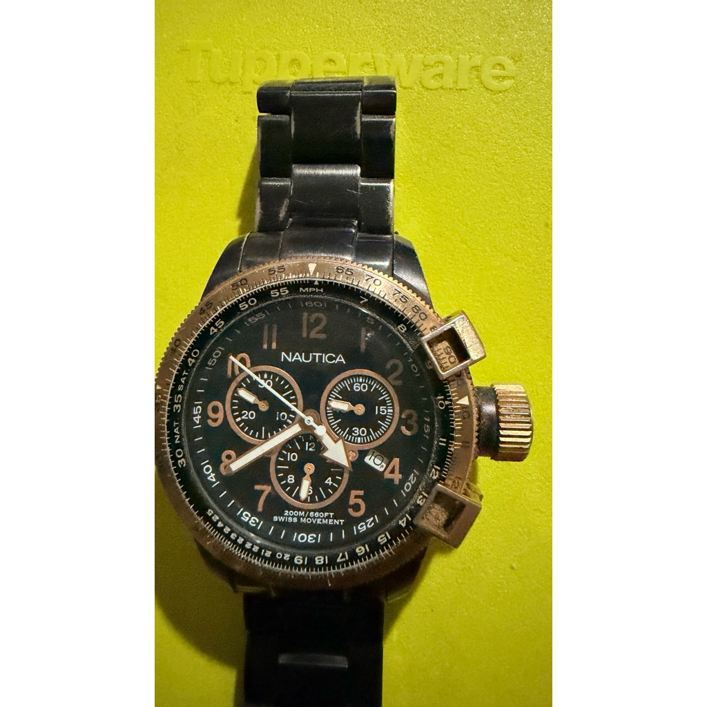 jam tangan pria  NAUTICA ORIGINAL second