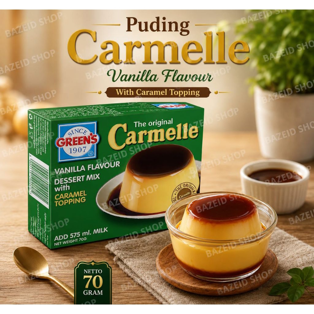 Puding Carmelle/Caramel with topping netto 70gr