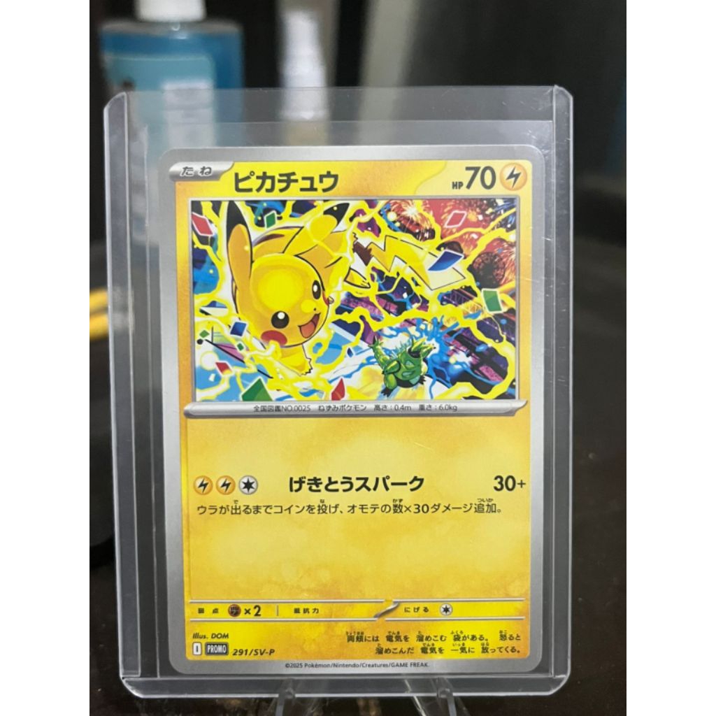 Kartu Pokemon Promo Japan Pikachu vs Tyranitar Pikachu Tyranitar
