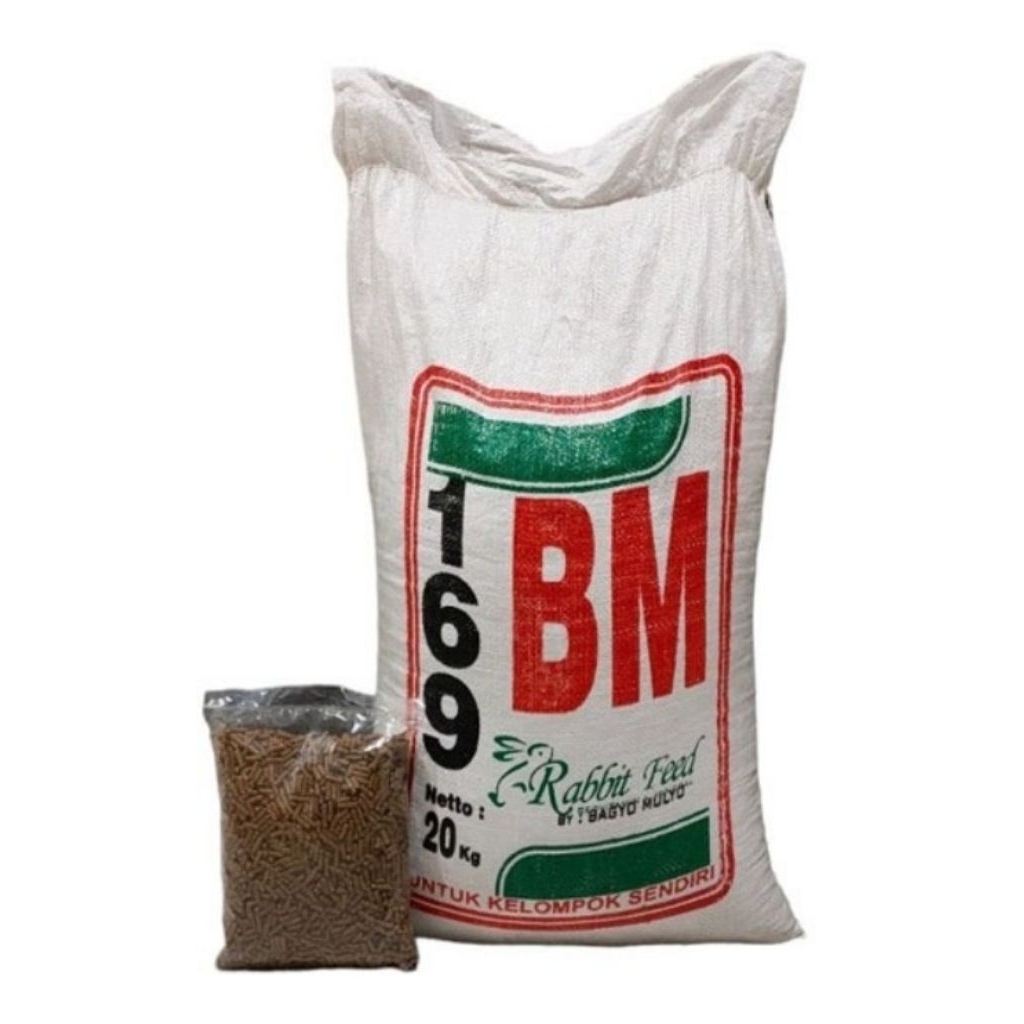 Bm169 rabbit food pakan kelinci