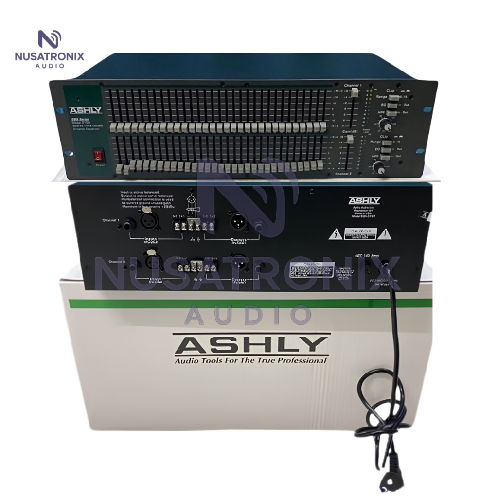 EQUALIZER ASHLY GQX-3102 ORIGINAL