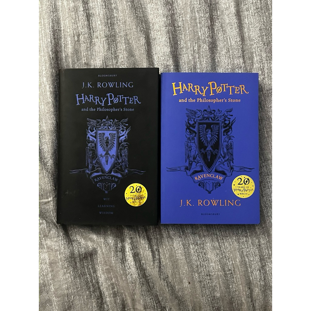 Harry Potter and The Philosopher’s Stone 20th Anniversay (ravenclaw) (preloved)