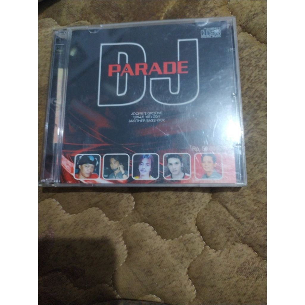 CD Audio Cyber DJ Team - Parade DJ (PT.Suara Mega Mandiri)