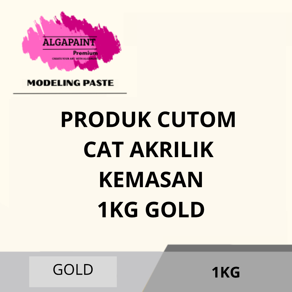 CAT AKRILIK CUSTOM GOLD 1KG