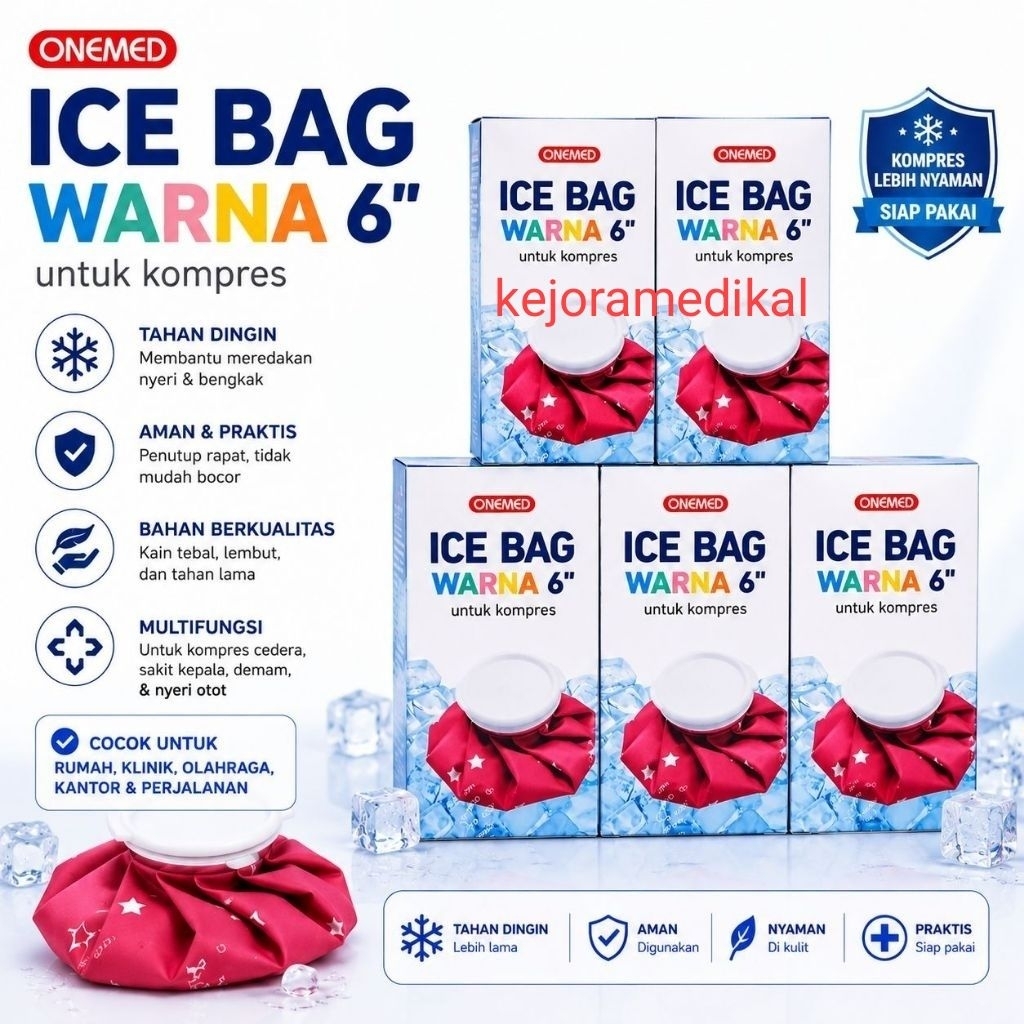 ICE BAG KOMPRESS ONE MED / ICE BAG 6" /ALAT KOMPRES