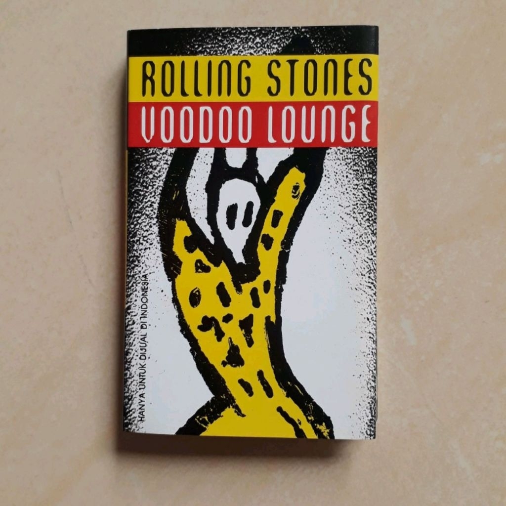 KASET DAN CD THE ROLLING STONES ALBUM VOODOO LOUNGE ( IMPORT )