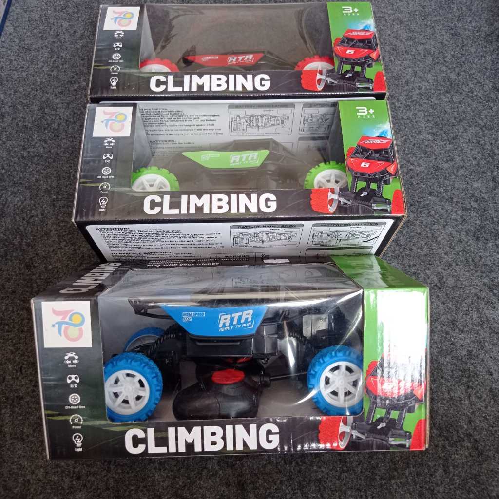 Mobil RC Climbing Offroad Mainan Anak Remote Control Ban Besar Bisa Panjat Mobil Remote Offroad