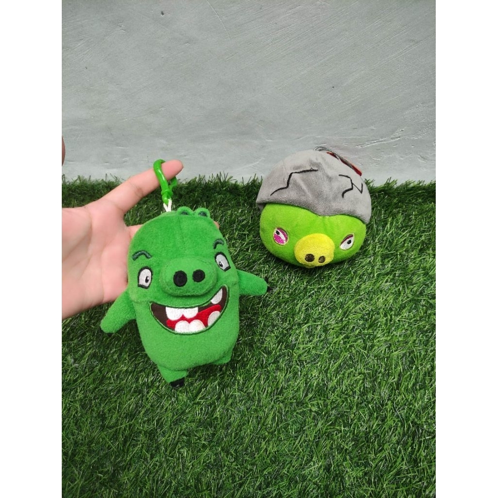 Boneka gantungan tas/ bag charms pig angry birds original