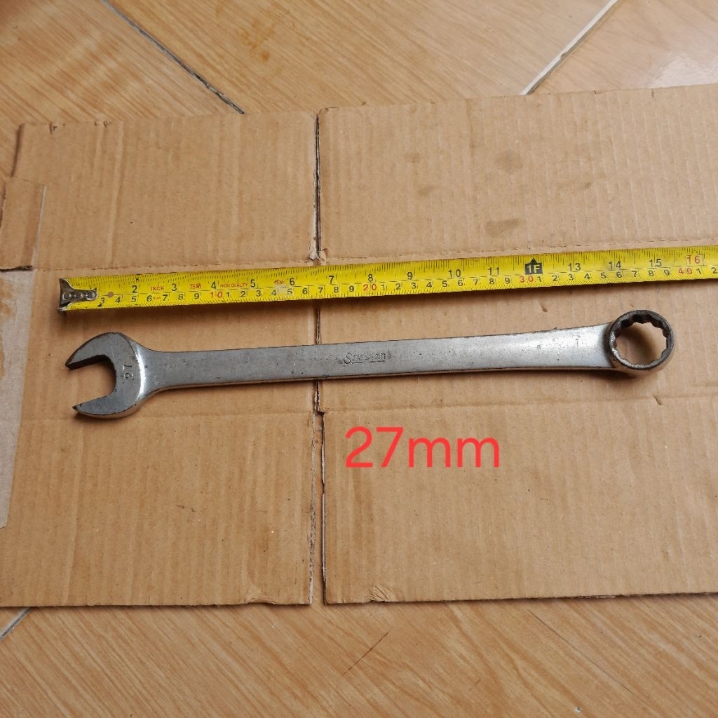 Kunci Ring pas Snap-On USA 27MM OEXM270 USA COMBINATION WRENCH SNAP ON
