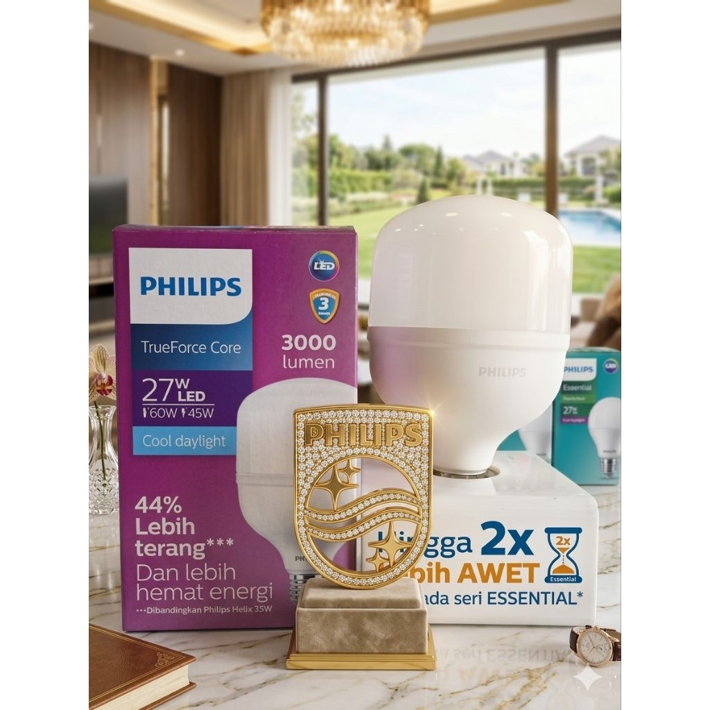 Lampu Philips 27 watt T force Core