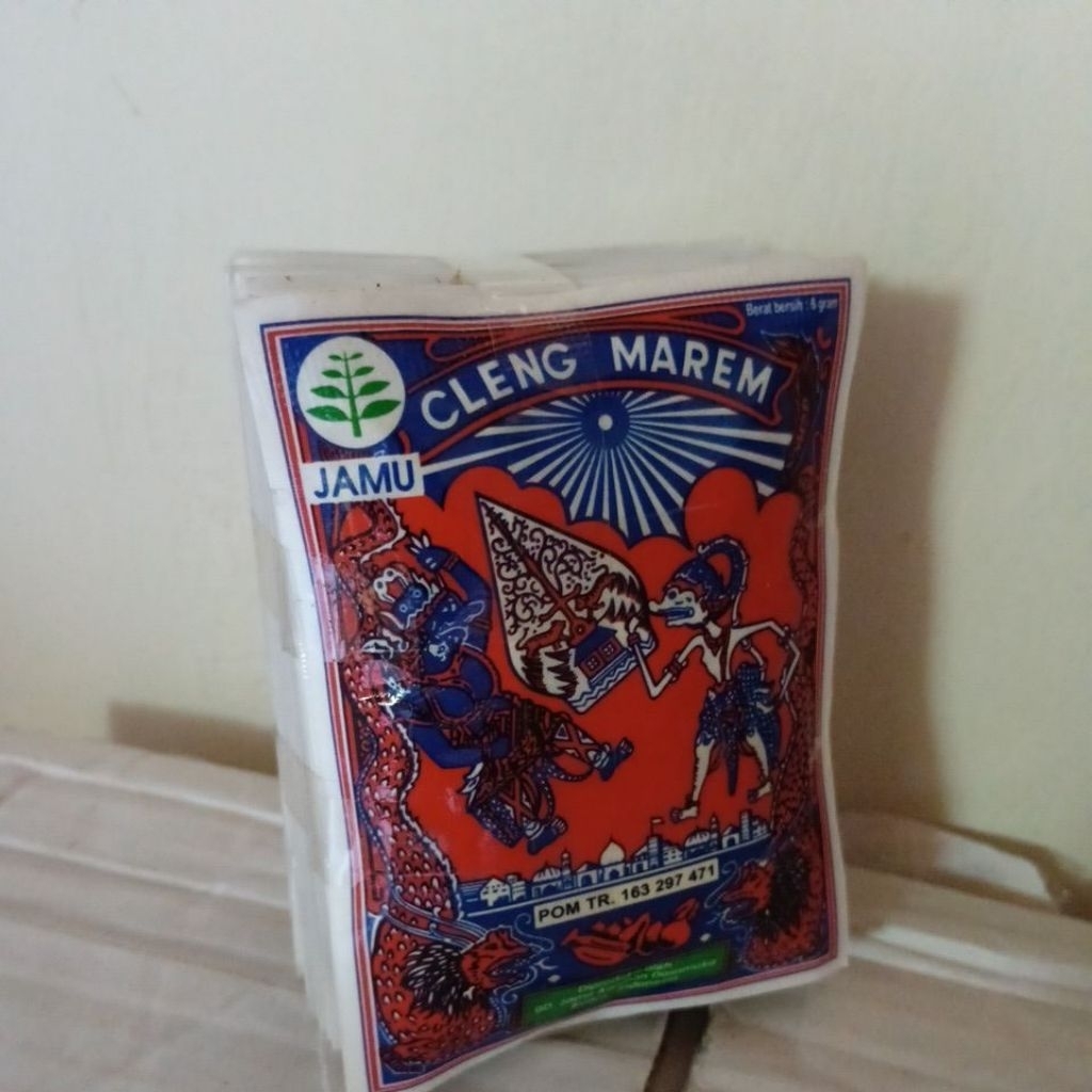 Jamu wayang cleng Marem isi 25 biji