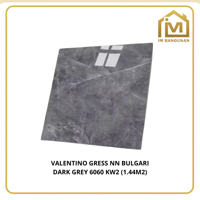 VALENTINO GRESS NN BULGARI DARK GREY 6060 KW2