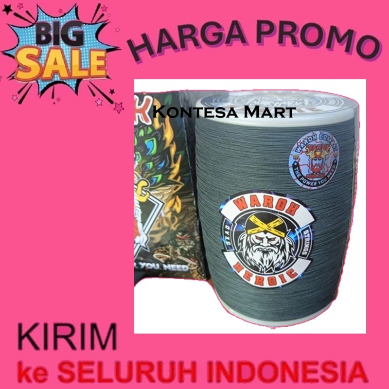 Senar Gelasan Heroic Warok Matot 0,23 Layangan Halus Super Tajam 6000 Yard Turnamen Heroik Kite