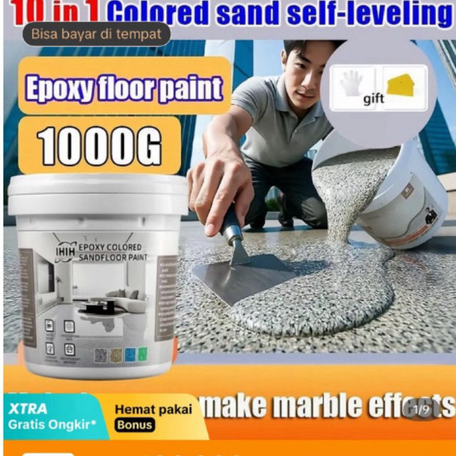 Cat lantai epoxy cat