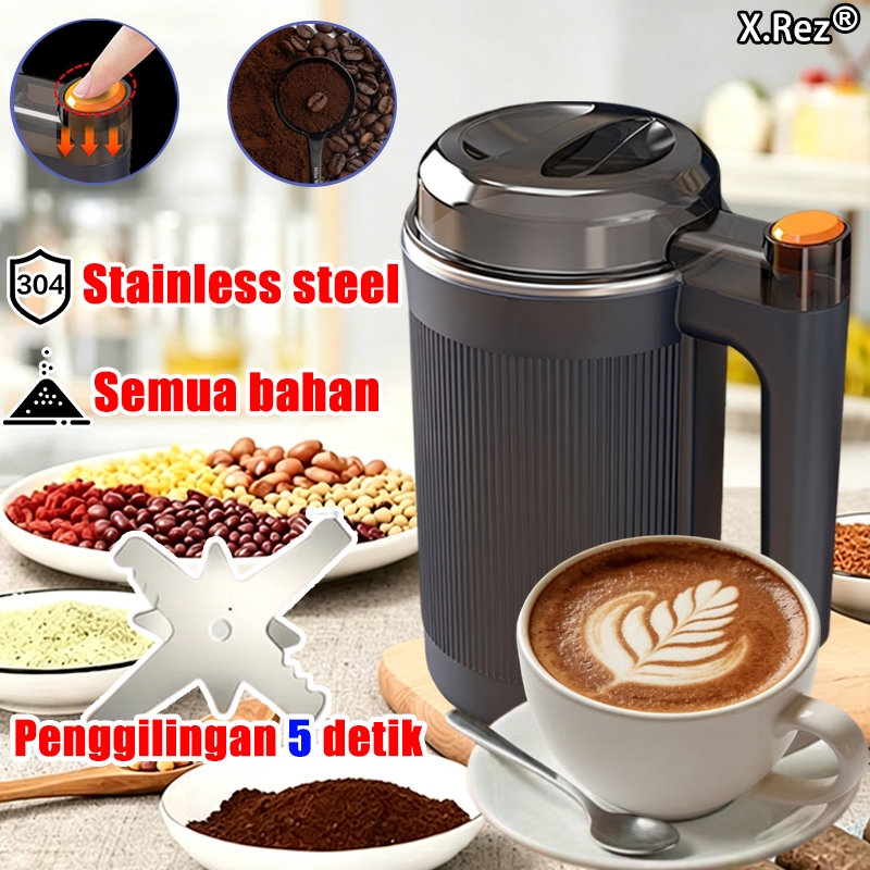 Ready Stock X.Rez grinder kopi Multifungsi Tahan lama Hancur Cepat gilingan kopi penggiling bumbu da