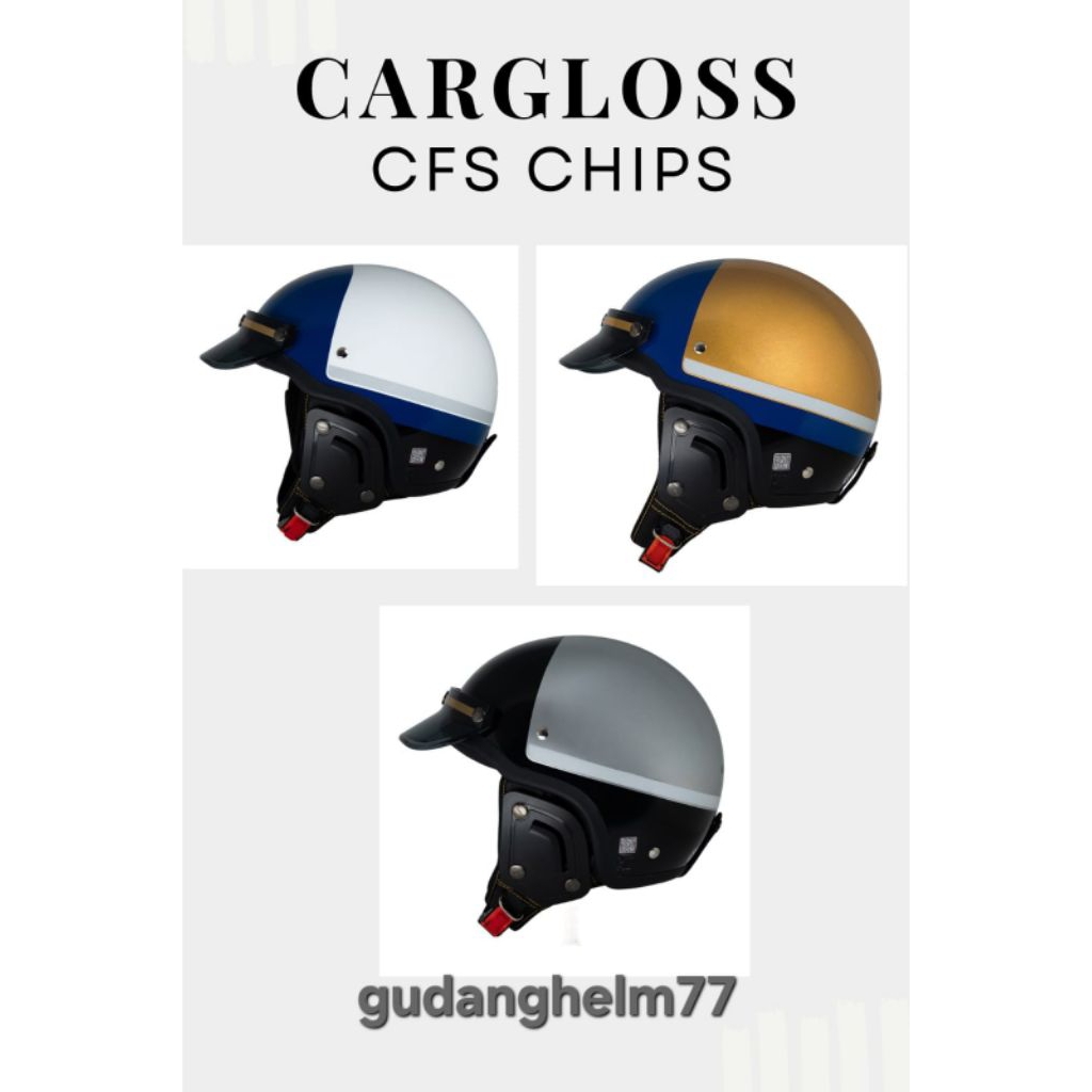 HELM CARGLOSS CFS CHIPS/CHIP | MOTIF PATROL DKI | CHIPS RETRO