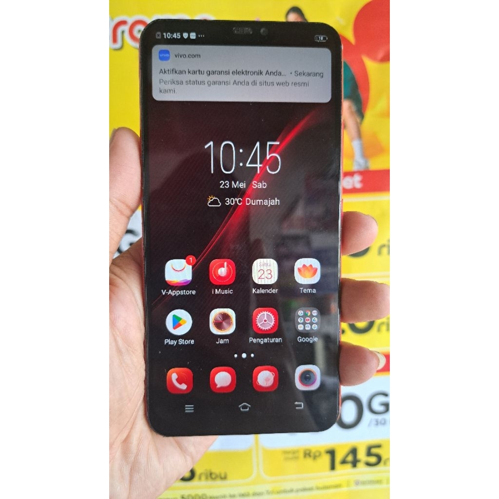 VIVO Y81 RAM 3GB INTERNAL 16GB, SECOND NORMAL TES, SIAP PAKAI, HP ONLY