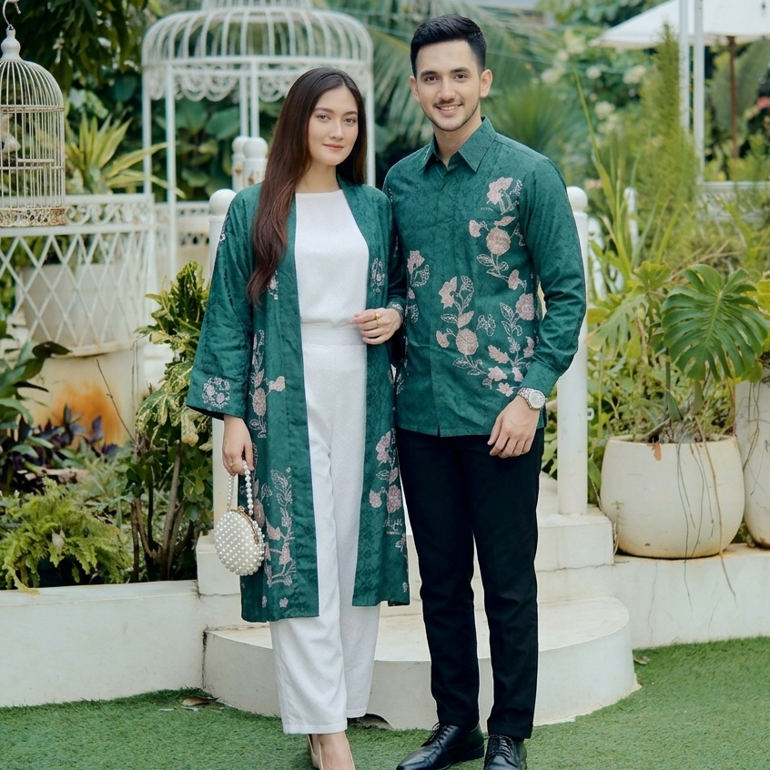 Diana Butik - LOOSE KIMONO OUTER | Outer Batik Viscose | Couple Outer Kondangan