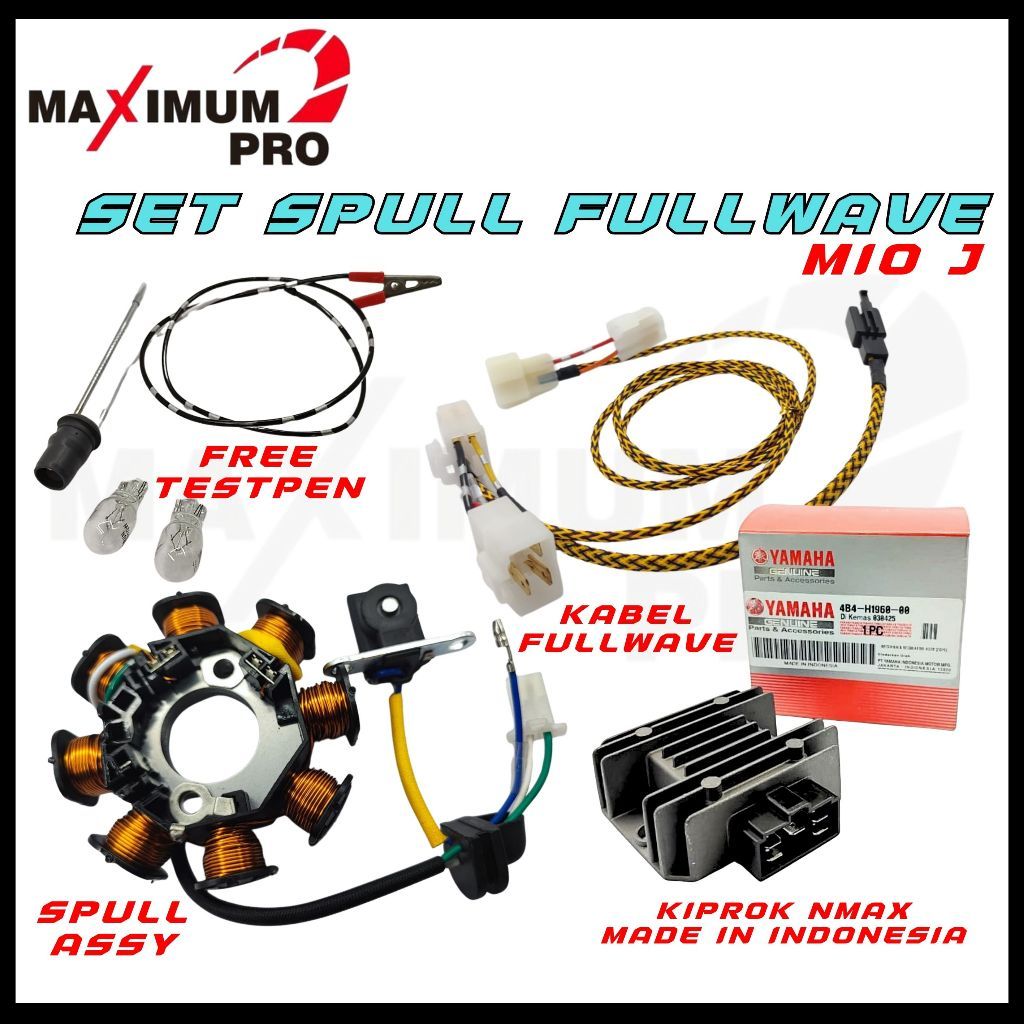 PAKET FULLWAVE MIO J KABEL FULLWAVE SET KIPROK FINO FI SET SPULL FULLWAVE MIO J SPULL DC FULLWAVE BI