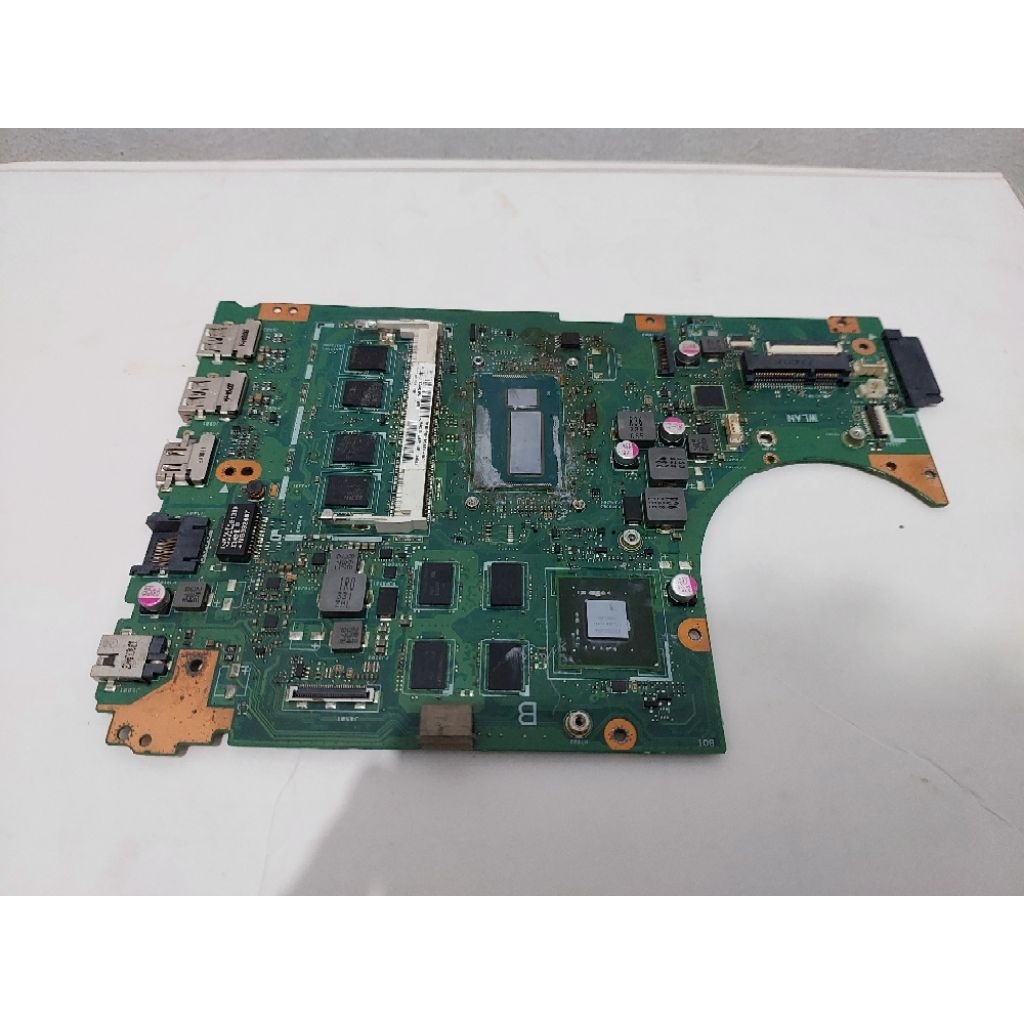 motherboard mobo mainboard asus S415 core i5 gen 4 nvidia normal siap pakai