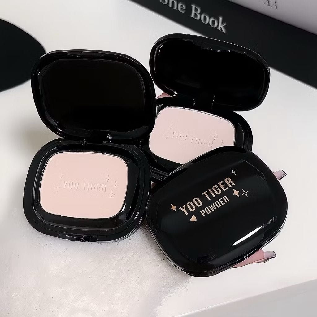 Bedak Tabur LAMEILA - Bedak Padat Cushion - Bedak Padat Pressed Powder Oil Control 2 Layer - Bedak L