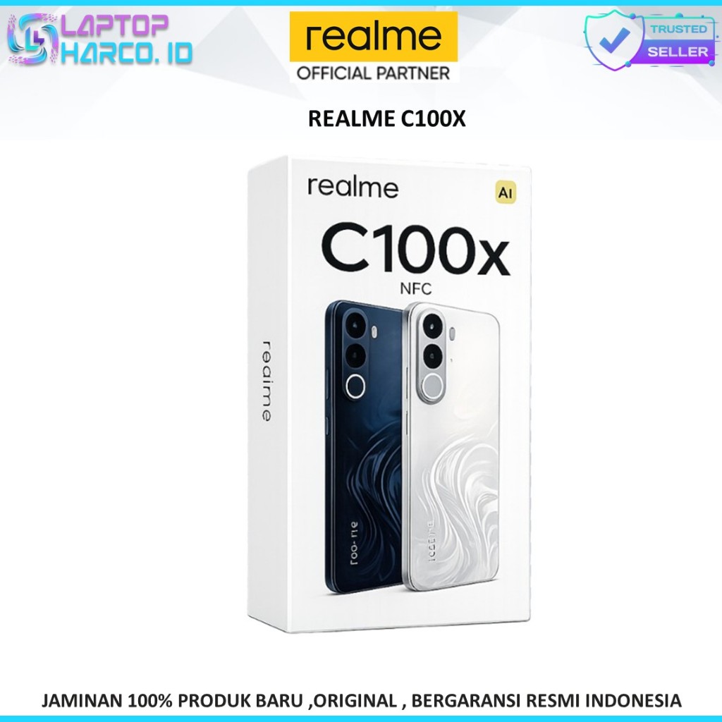 [ R E A D Y ] C100x 6/128GB & 6/256GB Mediatek Dimensity 6300 (6 nm), 8000mAh 45W IP64 | Garansi Res