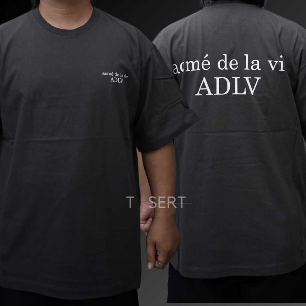 ADLV Basic Charcoal Tee / Baju Kaos ADLV Authentic