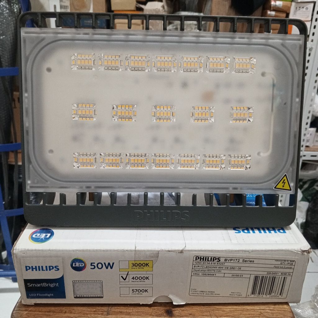 PHILIPS BVP172 50WATT WARNA NATURAL WHITE