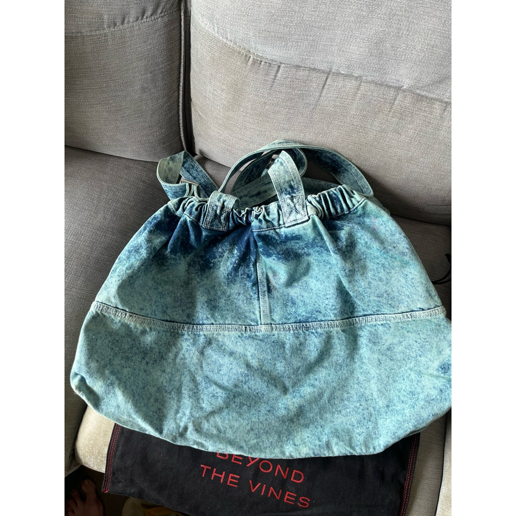 Preloved BTV dumpling denim XL original