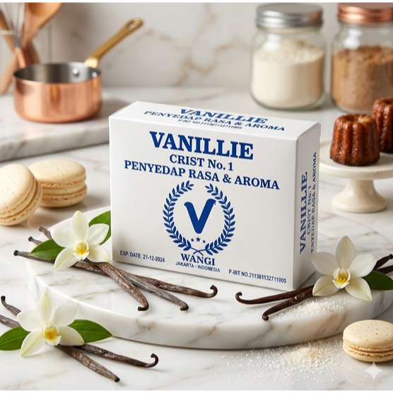VANILI BUBUK 2 GRAM X 100 PCS (BOX) SUPER WANGI