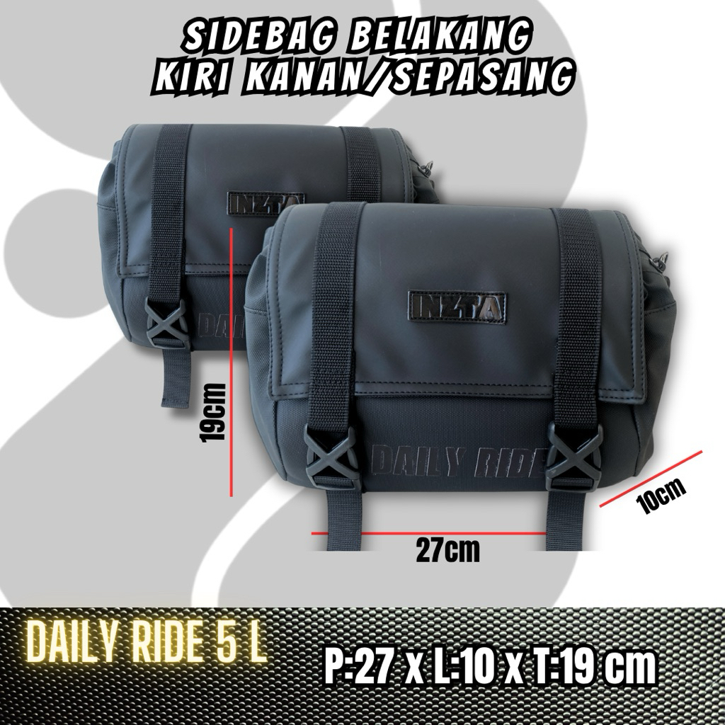 Tas samping motor Xsr155 ,Sepasang KIRI dan KANAN, part Xsr