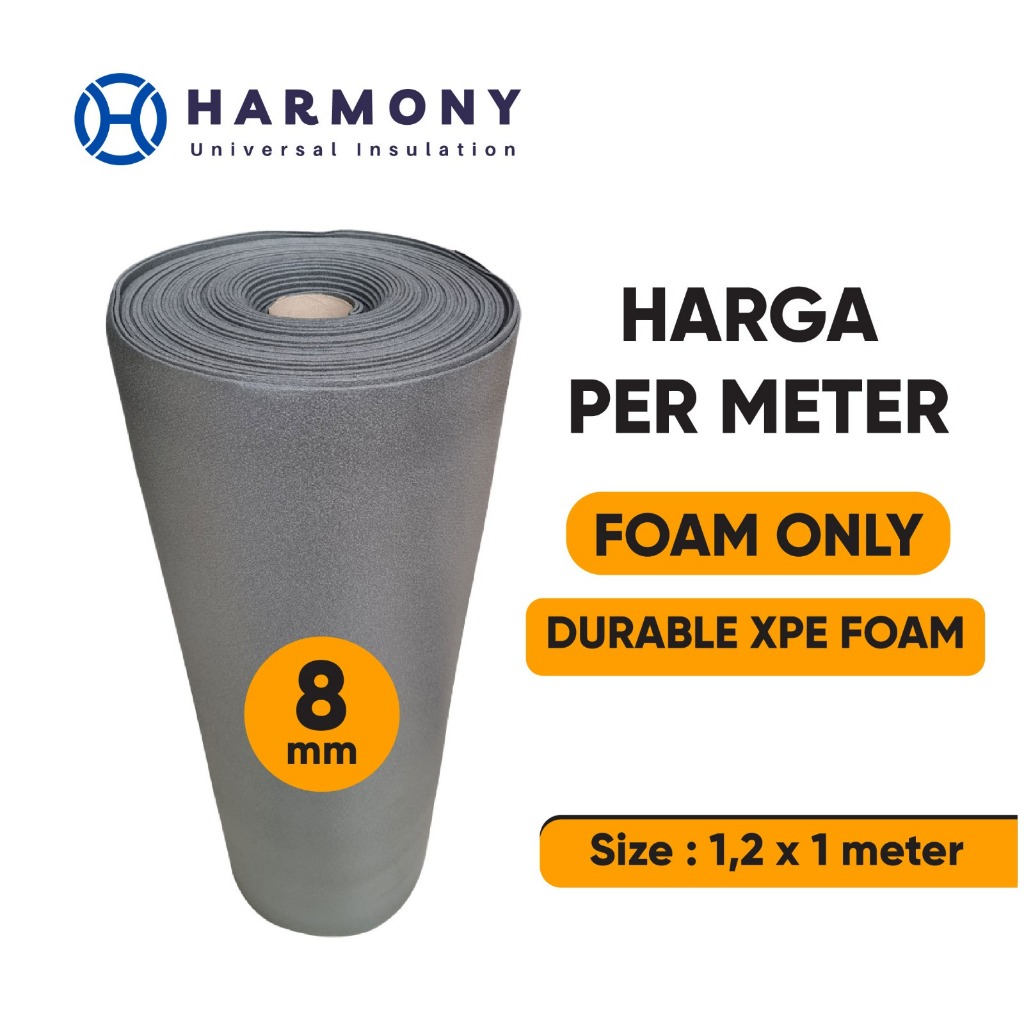 Busa Peredam/ Foam 8mm XPE / Matras / Foam Sheet Harga Per Meter