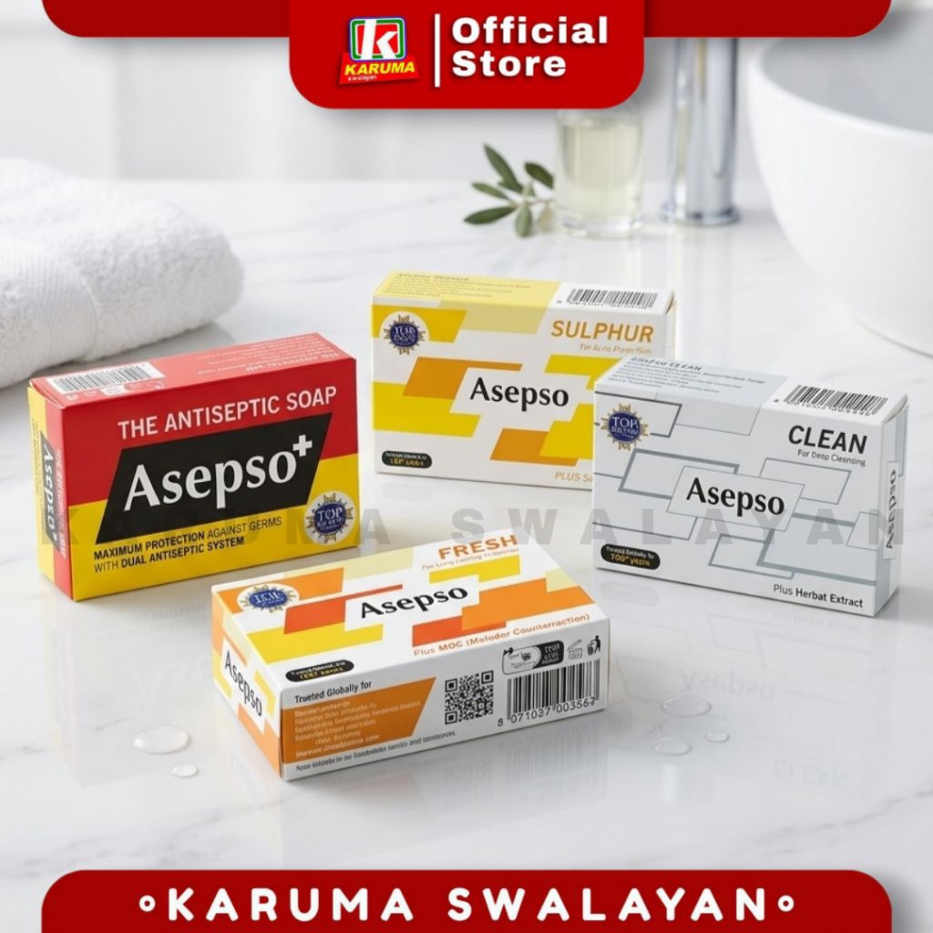Sabun Asepso, Sabun Batang Asepso, Sabun Kesehatan Asepso 80gr