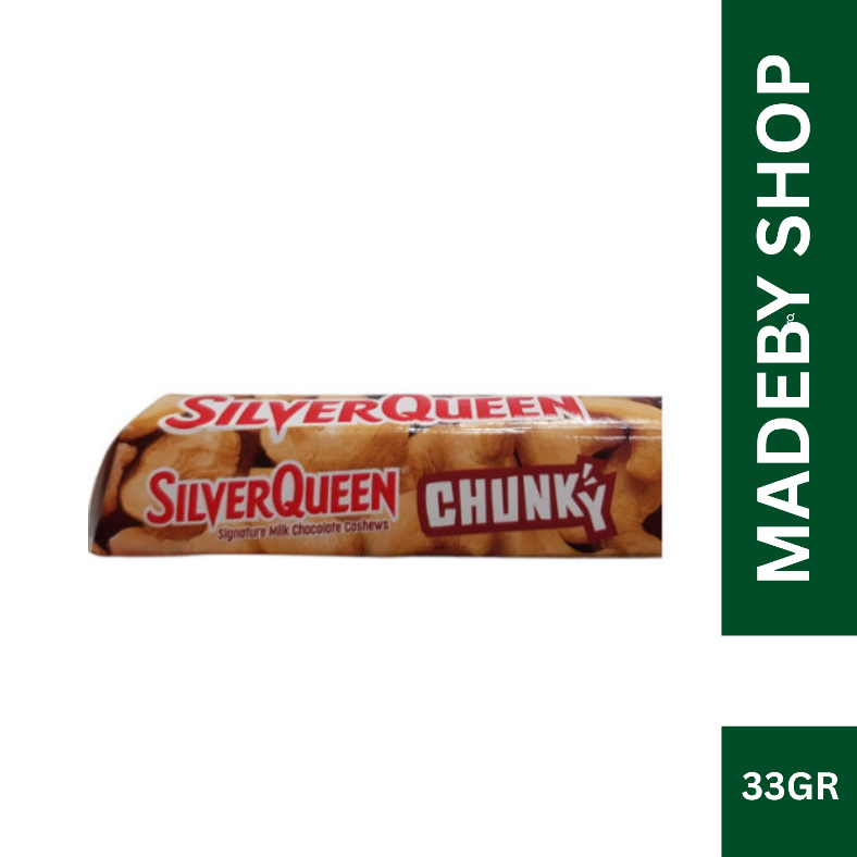 Silver Queen Chunky Bar 33 Gram Silverqueen